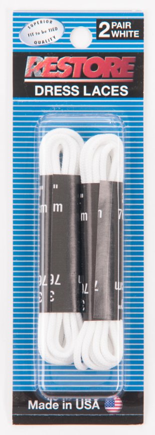 RESTORE 30'' White Dress Laces