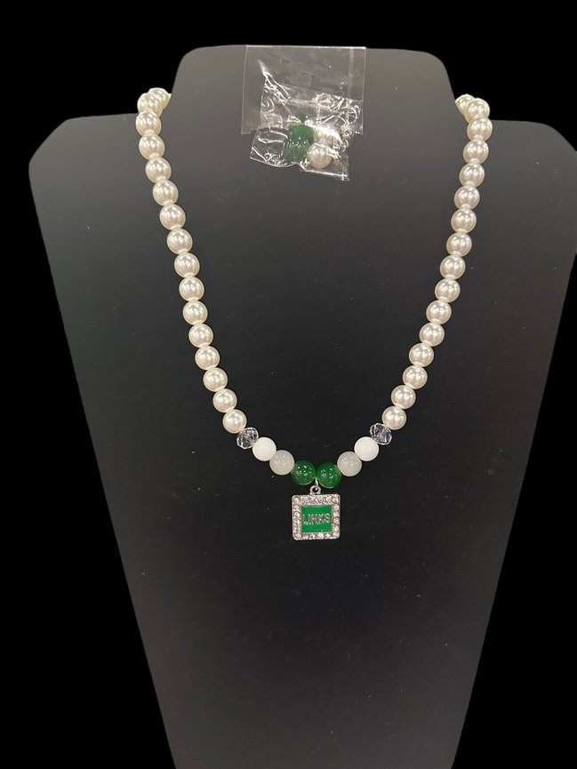 LINKS Pearl Necklace Set