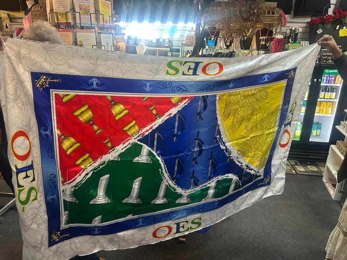 OES SATIN SCARF