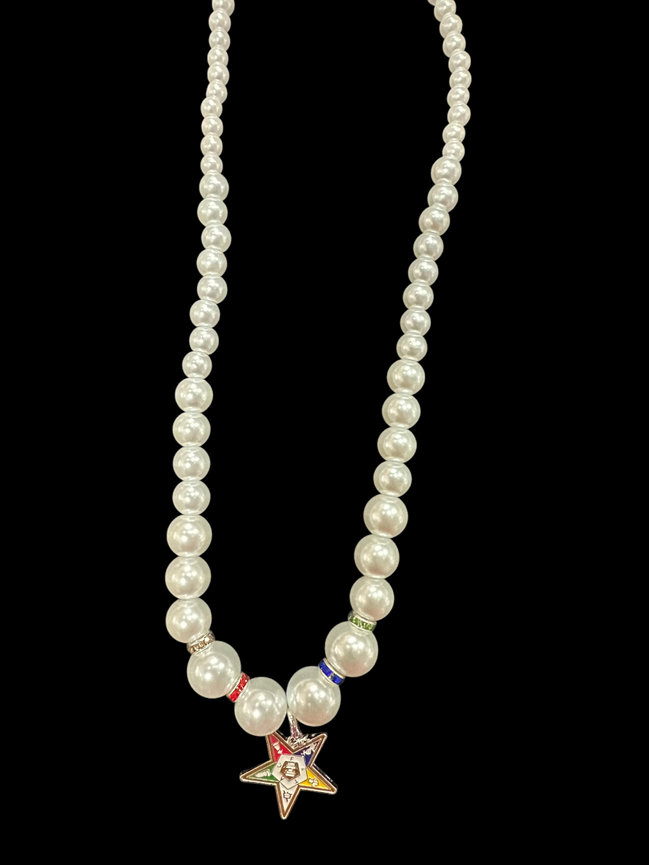 OES Dangle Star Necklace