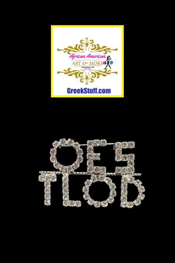 TLOD & OES Crystal Lapel Pin (Large)
