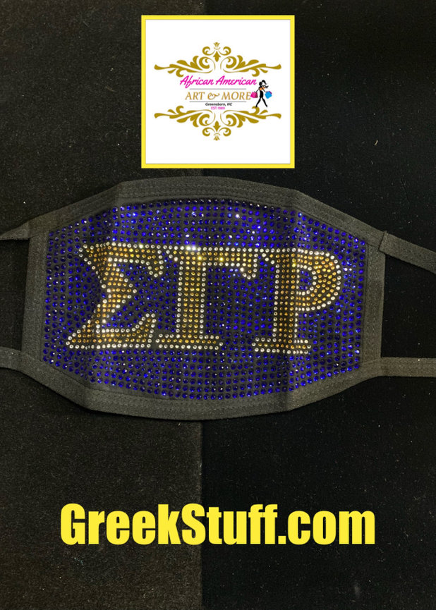 SGRho Letters Bling Mask