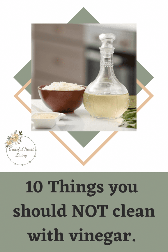 Things You Should Never Clean With Vinegar