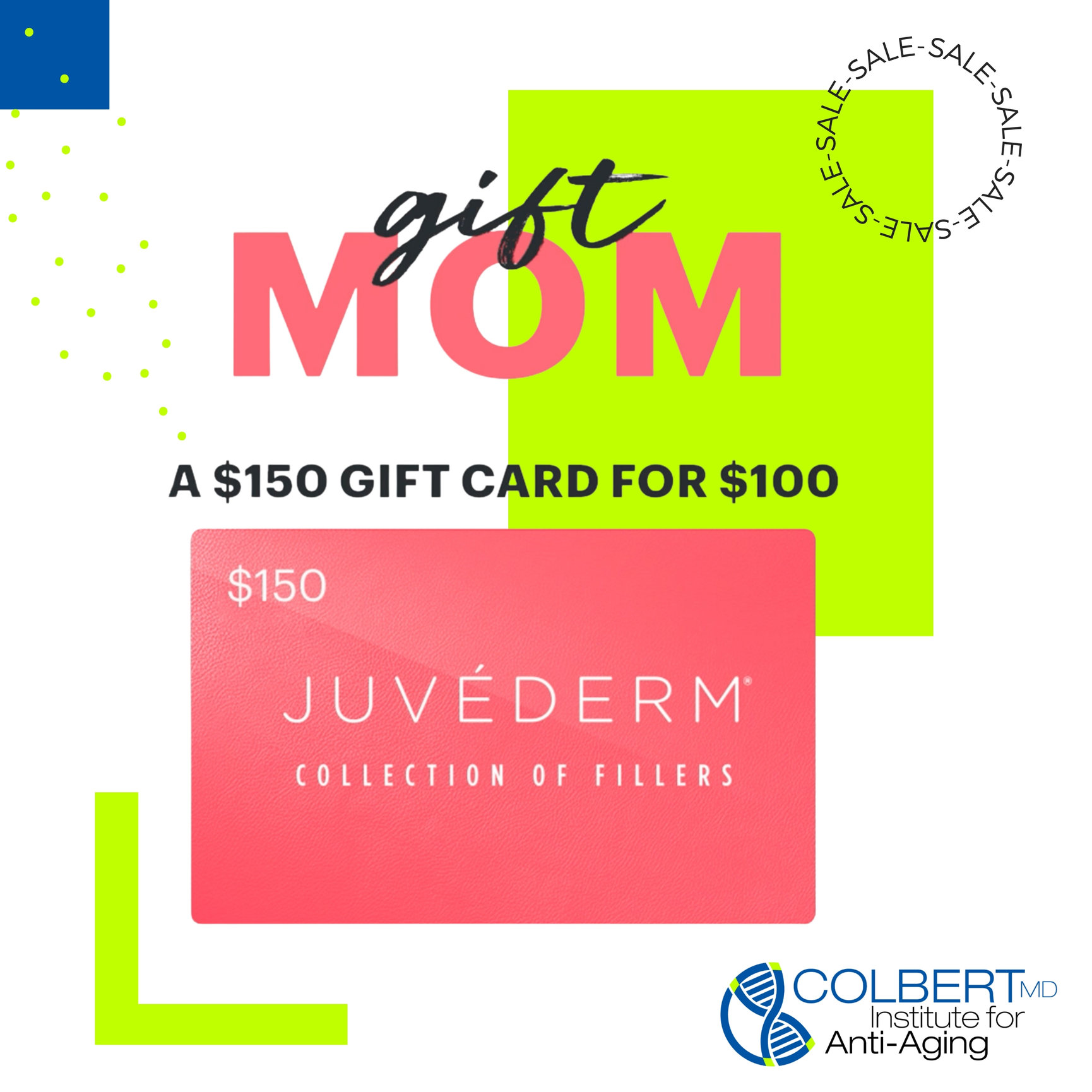 Juvederm Gift Card Sale Fillers Botox Colbert Institute Of Anti Aging