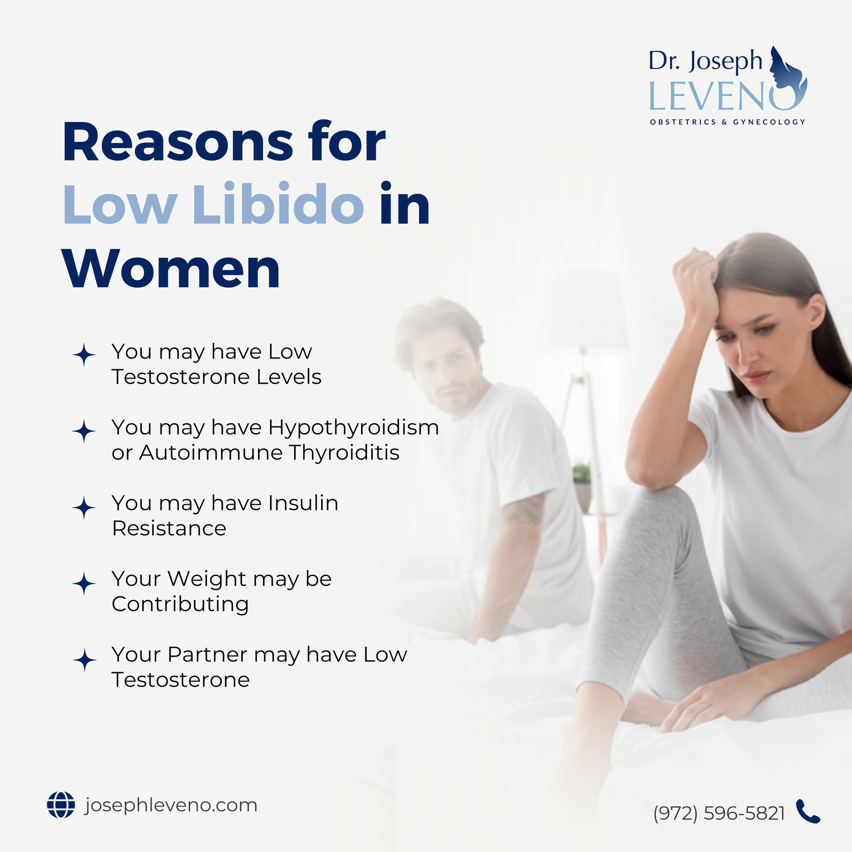 Reasons for Low Libido in Women - Dr. Joseph Leveno