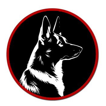 Huscher Hill German Shepherds Logo