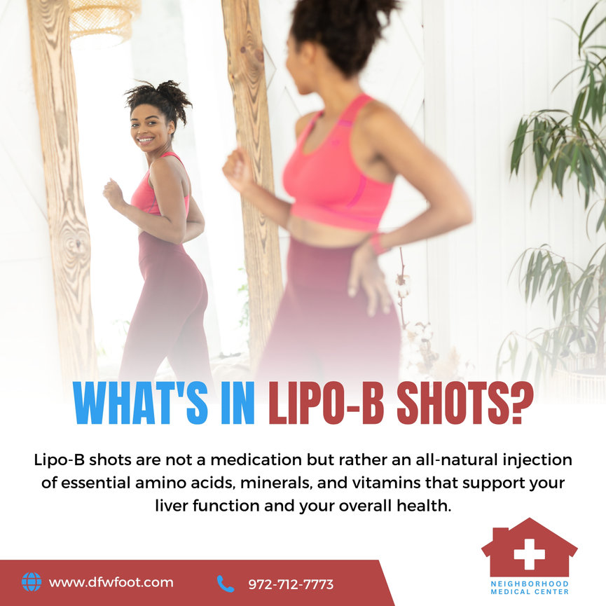 What Is In Lipo-B Shots And Treatment Location In Dallas, Texas ...